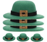 FUNOMOCYA 6 piezas Tapas para Botellas de Vino Temática Día de San Decoración Verde para Fiestas Accesorios para Botellas con Diseño Festivo