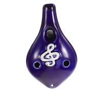 FUNOMOCYA 6agujeros Ocarina Decorativa Cerámica Instrumento Musical Para Adultos y Principiantes