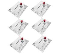 FUNOMOCYA 6piezas Bolsas De Arpillera para Vino Dispensadoras Portátiles Unidades Prácticas Versátiles