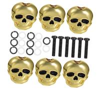 FUNOMOCYA 6piezas Clavijeros Para Guitarra De Alta Durabilidad Afinadores Portátiles Para Acústicas y Eléctricas Para De Instrumentos