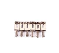 FUNOMOCYA 6piezas Puente De Guitarra Eléctrica Repuesto De Silletas De Trémolo Para Puente De Rodillos Silletas De Espaciado Estrecho De Repuesto Para Guitarra Eléctrica