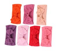 FUNOMOCYA 7 Piezas Diadema Lazo Pelo De Diademas Elásticas Cinta Cabeza Bebe Tocados De Fiesta Para Decoración Para Bebés