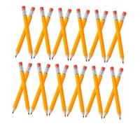 FUNOMOCYA 72 piezas Lápices de Golf Cortos de Madera con Multifunción para Oficina Estudio y Arte Portátiles y Compactos para Escritura Precisa