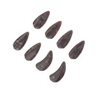 FUNOMOCYA 8 Piezas Jugando Nivel Practicar Uñas Postizas Práctica Dedo Uñas Protectoras Guzheng Practicar Uñas Guzheng Uña Falsa Guzheng Uñas Postizas Clavo Guzheng Molécula Compuesta