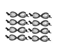 FUNOMOCYA 8 Piezas Miniature Doll Swim Goggles Tiny Plastic Eyeglasses For Scale Dolls Dollhouse Accessories For DIY Crafts and Dress-up