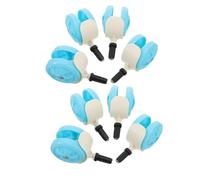 FUNOMOCYA 8 Piezas Ruedas Giratorias para Andador Infantil Función Ligera y Fácil Mantenimiento, Material Plástico y Metal, Ideales para Uso en Casa o Guardería