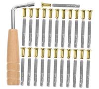FUNOMOCYA Accesorios Para Lira Conjunto De Clavijas De Afinación Llaves De Resistentes Repuesto Para Instrumento Musical Duradero y Fácil De Instalar Para Músicos Profesionales