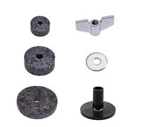FUNOMOCYA Accesorios Para Platillos Piesas Arandelas De Fieltro Fundas Tuercas De y Fieltros Para Hi-hat