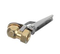 FUNOMOCYA Adaptador Inflador Neumáticos con Mandril y Clip de Bloqueo Herramienta para Reparación Inflado de Ruedas de Coche Accesorio Durable para Mantenimiento de Neumáticos