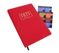 FUNOMOCYA Agenda Académica Multifuncional Organizador de Notas Portátil con Separadores y Stickers de Mes Cuaderno para Oficina y Estudio para Estudiantes y Profesionales