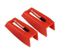 FUNOMOCYA Aguja De Gramófono De Accesorios Para Tocadiscos Repuestos Aguja Cónica