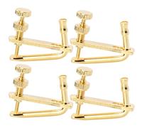 FUNOMOCYA Ajustadores Finos Para Violín 4 Piezas De Aleación Metálica Resistente, Herramientas Prácticas Para Afinación Precisa, Compatibles Violines 4/4-3/4, Accesorios Compactos Para Músicos