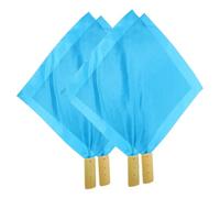 FUNOMOCYA Allegro De Seda Azul Badajo Chino Para Representaciones y Teatro Instrumento Musical Kuaiban Chino De Percusión Para Principiantes y Profesionales