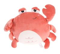 FUNOMOCYA Almohada Peluche Cangrejo Cojín Suave y Blandito Muñeco Animal de Peluche para Regalo Creativo Portátil para Descanso