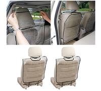 FUNOMOCYA Almohadillas Protectoras para Respaldo de Asiento de Coche Transparentes 2 Piezas Impermeables Antipatadas