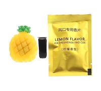 FUNOMOCYA Ambientador De Coche Decorativo Forma De Piña Clip Para Ventilación Difusor De Aceite Esencial De Instalar Para Amigos y Seres Queridos