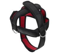 FUNOMOCYA Arnés de Entrenamiento de Cabeza y Cuello en Neopreno Negro para Entrenar Cuello Ajuste Cómodo y Diseño Versátil para Ejercicio Deportivo Portátil