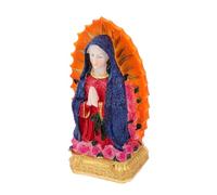 FUNOMOCYA Artesanías De Resina De Jesús Decoración De Escritorio Adorno De Estatua Virgen María Artesanía Religiosa Cristiana Hogar Decoración De Pascua Hogar