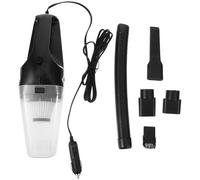 FUNOMOCYA Aspiradora para Coche 120W 12v Filtro Ciclónico y Cable Largo Colector de Polvo Portátil para Limpieza Interior Automotriz Aspirador Auto y Compacto