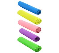 FUNOMOCYA Bandas de Resistencia Elásticas para Fitness y Yoga 5 Piezas Multicolor Material Elástico de Alta Resistencia Extensiones para Estiramiento y Tonificación Entrenamiento