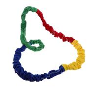 FUNOMOCYA Bandas Elásticas para 2 M de Perímetro Cuerda Elástica Multicolor para Juegos al Aire Libre Actividades Físicas Equipo y Desarrollo Motriz Educación Infantil