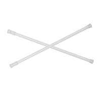 FUNOMOCYA Barra Telescópica Ajustable para Cortinas 2 Unidades sin Perforación Barra de Tensión Extensible para Ducha y Ventanas Instalación