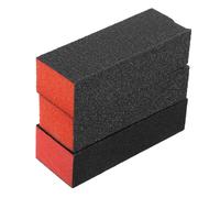 FUNOMOCYA Bloque Pulidor de Uñas Caras con Fino Esponja Resistente para Manicura y Pedicura Profesional Herramienta Versátil para Modelar y Pulir Uñas Hogar y Salón