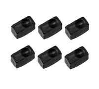 FUNOMOCYA Bloques de Inserción para Guitarra Eléctrica, Puente Doble de Metal, 6 Piezas, Ajustables, para Puente de Trémolo