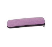 FUNOMOCYA Bolsa de Eva para Grabadora y Flauta Piccolo, Estuche Portátil con Cremallera, Bolsa de Mano Morada para Transporte y Almacenamiento de Instrumentos Musicales para Estudio y Viaje