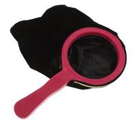 FUNOMOCYA Bolsa de Trucos Negra para Mago, Doble Apertura, Artilugio de Truco Compacto y Accesorio de Rendimiento para Actuaciones y Fiestas en Escenario