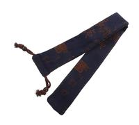 FUNOMOCYA Bolsa Protectora Gruesa para Flauta de Bambú F Estuche de Almacenamiento Durable Material de Lino y Algodón para Instrumentos de Viento Viaje y