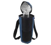 FUNOMOCYA Bolsa Térmica Plegable para Deportes al Aire Libre y Picnic, Tamaño Pequeño para 1.5l, Color Azul Oscuro, Aislante para Bebidas y Alimentos, Enfriador Portátil y Resistente