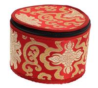 FUNOMOCYA Bolso Para Cuenco Tibetano De Meditación Estuche y Suave Para Transporte Base Acoplable Práctico y Compacto Para Sonido Budista Color Surtido