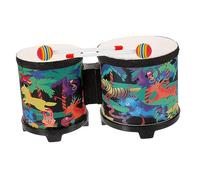 FUNOMOCYA Bongós Infantiles Para Percusión Instrumento Musical Resistente y Ligero Tambor De Mano Para Niño Niña Juguete Educativo Temprano Bongó Sonido