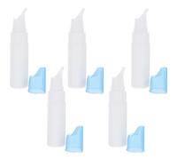 FUNOMOCYA Botella de Spray Nasal Portátil 70ml 5 Piezas de Plástico PE | Recargable y Compacta, Niebla para Agua Cosmética, Limpiador de Lentes y Bolso