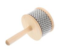 FUNOMOCYA Cabasa Instrumento Musical de Percusión Manual de Madera 113 CM Diámetro para Enseñanza Escolar y Práctica Personal Accesorio de Percusión Versátil Adultos