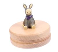 FUNOMOCYA Caja de Almacenamiento para Dientes de Leche de Niña Organizador para Deciduas Infantil Madera de Haya Regalo para Niñas