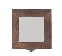 FUNOMOCYA Caja Madera Pequeña para Exhibición de Insectos y Joyería Tapa Abatible, Estilo Retro Delicado, Almacenamiento Prevención de Polvo Adecuado para Muestras y Decoración de