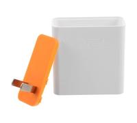 FUNOMOCYA Caja Mágica de Ahorro con Diseño Creativo de Cargador, Contenedor Secreto de Dinero de Plástico Blanco, Almacenamiento Versátil y Fácil de Usar para Oficina y Viajes