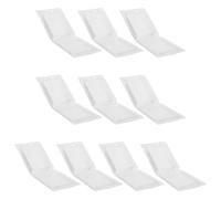 FUNOMOCYA Caja Transparente para Envío 10 Unidades Estuche Blíster de Plástico con Cierre a Presión Contenedor Tipo Concha 88X30X123 MM para Productos Electrónicos y Artículos Pequeños