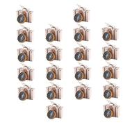 FUNOMOCYA Cajas de Dulces para Boda 20 Piezas Caja de Papel Colgante Brújula Dorada Bolsa de Embalaje para Regalos de Fiesta Recuerdos para Invitados en Celebraciones y Eventos