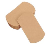 FUNOMOCYA Cajas para Dulces de Papel Forma de Almohada Doradas para Celebración y Baby Shower, Paquete de 20 Unidades para Envolver Chocolates y Joyas Pequeñas