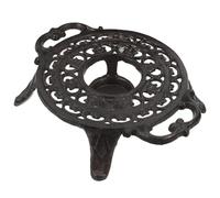 FUNOMOCYA Calentador Tetera Hierro Soporte Tripode Estético Mantiene Té Café Caliente Decorativo para Hogar