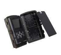 FUNOMOCYA Cámara de Caza Nocturna con Leds IR Resistente al Agua Disparo Rápido Cámara Exterior para Monitoreo de Vida Silvestre y Seguridad Agrícola sin Batería