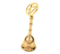 FUNOMOCYA Campanas de Metal Campanas Pequeñas de Mano Campana Escolar Pentagrama Campana de Altar Decoración