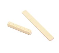 FUNOMOCYA Cejuela y Puente de Guitarra Clásica Beige de Plástico Que Mejora la Tocabilidad y Es Fácil de Cortar para Accesorios de Guitarra Varios estilos