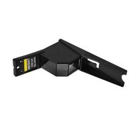 FUNOMOCYA Cinta Métrica Metálica Retráctil para Medir Altura hasta 200 CM con Placa de Pared Estadiómetro Adultos Color Gris Claro Medición Precisa y Duradera