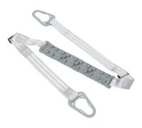 FUNOMOCYA Cinturón de Masaje Vibratorio Abdominal para Cinta de Correr, Ajustable y Elástico, Color Gris, Accesorio para Entrenamiento Fitness en Casa y Gimnasio, Compatible Mayoría