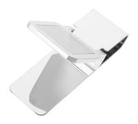 FUNOMOCYA Clip de Dinero Inoxidable Práctico y Portátil para Billetes Fijación Clip de Almacenamiento de Metal para Oficina y