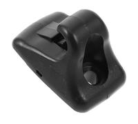 FUNOMOCYA Clip de Visor Solar para Automóviles Soporte de Retención Antideslizante Compatible con Vehículos Accesorios de Parasol de Alta Durabilidad Color Negro